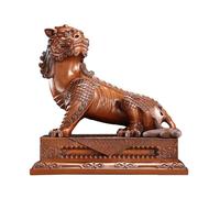 IUYIXWFP Estatua de Cobre Tallada - Bodhisattva Ksitigarbha del Monte Jiuhuashan, decoración de Escritorio para el hogar y la Oficina,23.5 * 15 * 22.5cm