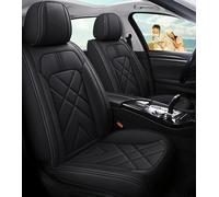 IUYIXWFP Fundas de Asiento de Cuero de Cobertura Total de Ajuste Universal para automóviles, SUV y camionetas, Protector de Asiento de automóvil, Juego Completo de Fundas de Asiento,A