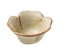IUYIXWFP Juego de Cuencos de cerámica Retro, Mini Platos de Salsa Vintage para Olla Caliente, Soja, condimentos y Aperitivos, Platos pequeños creativos para vajilla