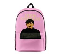 Ivan Cornejo Mirada Anime Merch Mochila Rapero, Unisex Moda Casual Streetwear Hombro Bolsa, rosa, M
