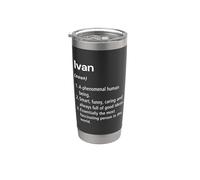 Ivan Definición de nombre Diccionario divertido Vaso térmico de acero inoxidable de doble pared