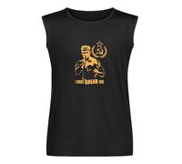 Ivan Drago I MT Break You Win Win 2 4 IV If He Dies He Dies Camiseta sin mangas para hombre, cuello redondo, 100% algodón, camiseta sin mangas unisex, Negro, XXL