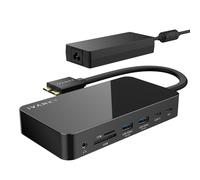 iVANKY 12-in-2 FusionDock 1 MacBook Docking Station USB C con Cargador de 150W, 4K@144Hz Dockingstation 2 Monitore für MacBook M5/M4/M3/M2/M1, 2*HDMI 2.0, 96W PD, 6*USB, 1Gbps Ethernet, SD/TF, Audio