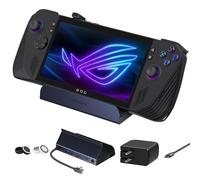 iVANKY 8 en 1 ROG Ally Dock con Cargador PD de 65W, Steam Deck/Legion Go Estación de Acoplamiento con HDMI 4K@144Hz, 3*USB-A 3.0, Carga USB-C de 100W, Ethernet de 1Gbps