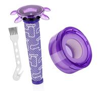 iVanzoll Prefiltros V8 Star y postfiltros HEPA actualizados para aspiradora inalámbrica Dyson V7 V8 versión 2023 Animal Extra SV25 SV37, repuesto número de pieza 965661-05 y 967478-05