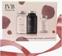 IVB Wellness Lab Esenciales Magnesio Total 60 Cápsulas + Omega 3+ 60 Cápsulas + Vit. D3+K2 60 Cápsulas