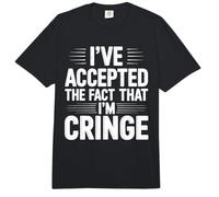 I've Accepted The Fact That I'm Cringe Extraño - Comfort Colors Adult Heavyweight T-Shirt