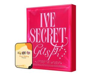 IVE Album - IVE SECRET Gasp! ver. (Standard ver)+Pre Order Benefits+BolsVos Exclusive Idol-Inspired Giveaways Package