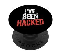 I've Been Hacked Tech de Programador de ciberseguridad - PopSockets PopGrip Adhesivo