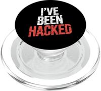 I've Been Hacked Tech de Programador de ciberseguridad - PopSockets PopGrip para MagSafe