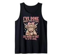 I've Done Horrible Things For Money Like Waking Up Early Camiseta sin Mangas