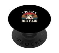 I've Got A Big Pair Casino Jugar Póquer ||- PopSockets PopGrip Adhesivo
