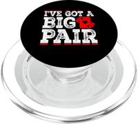 I've Got A Big Pair PopSockets PopGrip para MagSafe