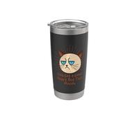 Ive Got a Good Heart But This Mouth - Humor sarcástico divertido Vaso térmico de acero inoxidable de doble pared