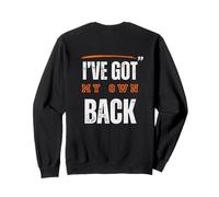 I'VE GOT MY PROPIO BACK | INTROVERT Words On Back Sudadera