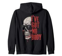 I've Got Not Body, divertido amante de Halloween con esqueletos Sudadera con Capucha