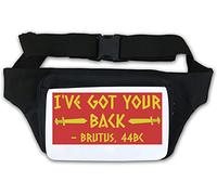 I've Got Your Back Brutus 44BC - Riñonera divertida color blanco