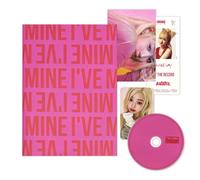 IVE - I'VE MINE - IVE THE 1st EP (EITHER WAY Ver.) Dust Jacket + Photo Book + CD-R + Photocard + Sticker + Photo + 2 Pin Badges + 4 Extra Photocards