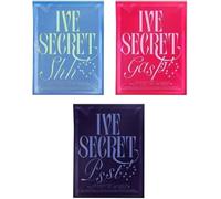 IVE [IVE SECRET] 4th EP Album/CD+Fotobook+Tarjeta+Poster+POB+Gift K-Pop sellado (GASP! VER) + Tarjetas fotográficas extra