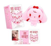 IVE - IVE - THE 4th EP [IVE SECRET] (EVIL CUPID Ver. PLATFORM / Random) Out Box + Acrylic NFC Charm + Evil Cupid Miniive Keyring + PHotocard + Evil Cupid License Card + 2 Pin Badges + 4 Extra Photocards