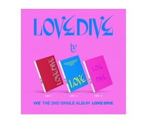 IVE LOVE DIVE 2nd Single Album Ver.2 Contents+Tracking Sealed