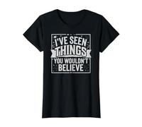 I've Seen Things You Wouldn't Believe Quote Camiseta gráfica económica, Mujer, Negro, L