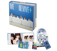 IVE - THE 2ND ALBUM [REVIVE+] (SPOILERS Ver.) Sticker + CD-R + Binder Photobook + Accordion Post Card + 2 Pin Badges + 4 Extra Photocards Official K-POP Sealed Album