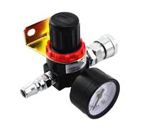 IVEKYKIBC Compresor de Aire neumático AR2000 con Rosca de 1/4 de Pulgada, regulador de presión, válvula Reductora de presión, Conector de 4 mm, 6 mm, 8 mm, 10 mm y 12 mm.(AR2000+SM20)