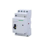 IVEKYKIBC Contactor Modular de CA for Uso doméstico, HCH8s-25M, 4P, 16A, 20A, 25A, 24V, 110V, 220V, con Interruptor Control Manual, 4NO, 2NO, 2NC(4P 16A 4NO 230V)