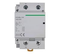 IVEKYKIBC Contactor Modular HCH8s-100, 2P, 100A, 2NO o 4NO, 220V, automático, for Uso doméstico (1 Unidad)(100A 1NO1NC AC230V)