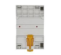 IVEKYKIBC Contactor Modular HCH8s-100, 2P, 100A, 2NO o 4NO, 220V, automático, for Uso doméstico, Tipo riel DIN, 1 Unidad(100A 1NO1NC DC24V)