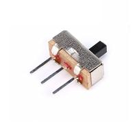 IVEKYKIBC Micro Interruptor 100 Uds Interruptor on-Off Mini Interruptor Deslizante SS12D00 SS12D00G3 3 Pines 1P2T 2 Posiciones Interruptor de Palanca Longitud del Mango: 3MM