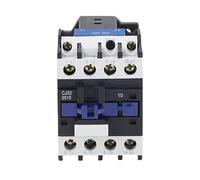 IVEKYKIBC Relé contactor de Motor CA CJX2-2510, trifásico, 25 A, 3 Polos, 1 NA, 24 V, 36, 380, 220, contactos magnéticos for, Carril DIN 35 mm
