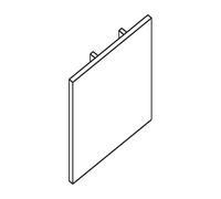 Ivela tapa final para LKM quadro, negro