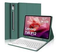 IVEOPPE Funda Teclado para Lenovo Tab P12 12.7 Pulgadas 2023 TB-370FU