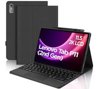 IVEOPPE Teclado para Lenovo Tab P11 2nd Gen 11.5" con Touchpad, Teclado Trackpad Español Ñ Bluetooth Inalámbrico Extraíble para Tablet Lenovo Tab P11 de 2.ª Generación 11.5" 2023, Negro