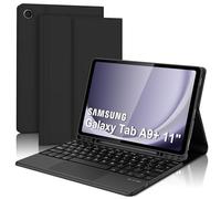IVEOPPE Teclado Samsung Galaxy Tab A9 Plus 11 Pulgadas 2023 con Touchpad, Funda Teclado Trackpad Español Ñ Bluetooth Desmontable para Samsung Galaxy A9+, Negro