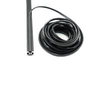 Iverntech 10 metros de protección contra el polvo negro, cubierta suave, tira de sellado para serie 20, ranura de 6 mm, extensión de perfil de aluminio