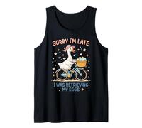 IVF Mom Sorry I'm Late Retrieving My Eggs Camiseta sin Mangas