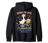 IVF Mom Sorry I'm Late Retrieving My Eggs Sudadera con Capucha
