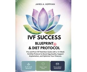 IVF Success Blueprint & Diet Protocol: Pre and Post-IVF Nutrition Guide with a 12-W ertility Protocol to Boost Egg Quality, Support Implantation, and Optimize Your Chances.