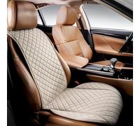 IVICY - Funda Protectora para Asiento de Coche de Lino - Protector de Asiento de Coche - Fundas Premium para Mujeres, Hombres, niñas, niños - Se Adapta a la mayoría de Coches - 1 Pieza