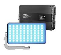 IVISII RGB Portable On Camera Light, Built-in 4300mAh Lithium Battery Video Conference Lighting, 2600-10000K 12W Full Colo.