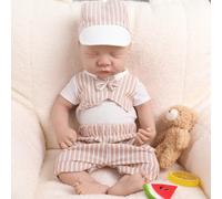 IVITA WB1548 Muñeca Bebé Reborn de Silicona Completa de 16.9 Pulgadas y 2306g, Muñeca Bebé Realista para Niños, Juguetes de Navidad para Niños Painted Baby Doll
