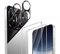 ivoler 2 Piezas Cristal Vidrio Templado Protector de Pantalla para Xiaomi Poco F7 5G, con 2 Piezas Protector de Lente de Cámara, 9H Dureza, Antiarañazos, Sin Burbujas