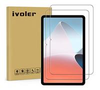 ivoler 2 Piezas Protector de Pantalla para DOOGEE T20S / TCL Tab 10 Gen 2 (2023) / Oppo Pad Air 10.4 pulgadas, Cristal Vidrio Templado Premium, 9H Dureza, Antiarañazos, Sin Burbujas