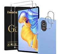 ivoler 2 Piezas Protector de Pantalla para Honor Pad 8 12 pulgadas, con [2 Piezas] Protector de Lente de Cámara, Cristal Vidrio Templado Premium, 9H Dureza, Antiarañazos, Sin Burbujas