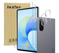 ivoler 2 Piezas Protector de Pantalla para Honor Pad X9, con [2 Piezas] Protector de Lente de Cámara, Cristal Vidrio Templado Premium, 9H Dureza, Antiarañazos, Sin Burbujas
