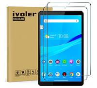 ivoler 2 Piezas Protector de Pantalla para Lenovo Tab M8 (4. / 3. Generación) / M8 HD (2. Generación) / M8 FHD/Smart Tab M8, Cristal Vidrio Templado Anti-Arañazos, Dureza 9H, HD Sin Burbujas