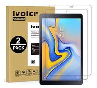 ivoler [2 Piezas] Protector de Pantalla para Samsung Galaxy Tab A 10.5 pulgadas 2018 (T590 / T595), Cristal Vidrio Templado Premium [Dureza 9H] [Anti-Arañazos] [Sin Burbujas]
